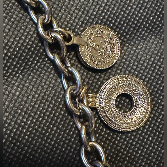 COPY - ZARA Women Gold Tone Charm Necklace - Picture 10 of 15